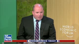 Tucker Carlson ROASTS Brian Stelter into next century after his WEF debut