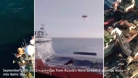 Russia Nord Stream | Gas from Russia's Nord Stream 2 Pipeline Leaks Into Baltic Sea