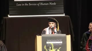 Leftist Student Goes On Deranged Anti-Israel Commencement Speech