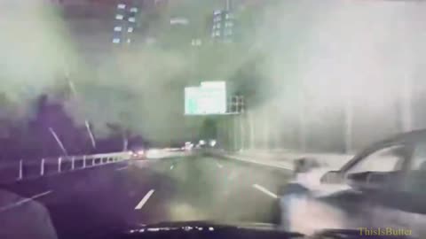 Dashcam video shows drunk driver hit Virginia trooper during chain-reaction crash on I-495