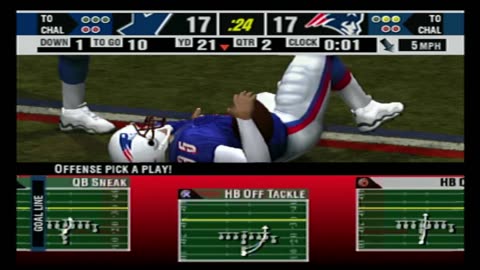 Madden NFL 2004 Franchise Year 1 Week 11 Cowboys At Patriots