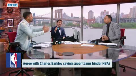 Stephen A., Jalen Rose get into heated debate over Barkley’s super teams