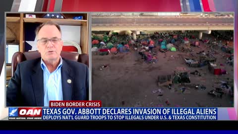 Abbott declares Invasion at Southern Border