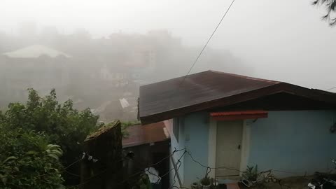 Morning Fog in Baguio, Philippines