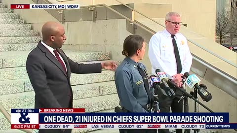 Kansas City Chiefs parade shooting: 3 suspects detained, 22 people injured from gun shots, 1 dead