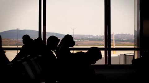 Airport waiting room