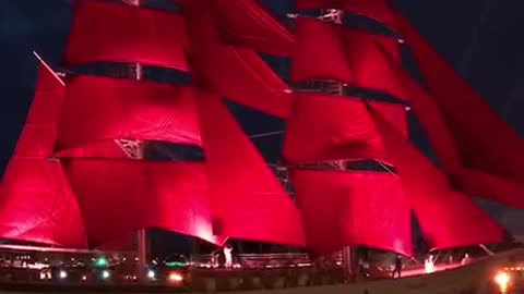 Scarlet Sails in Como