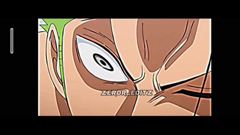 Zoro badass moment🗿🔥.Zoro saving sanji from cancer😂