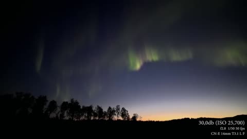 Exclusive AURORA skycam video See the impossible with the new Canon ME20F-SH(1)