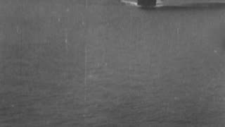 U.S. Torpedo Boat "Morris" Running (1900 Original Black & White Film)