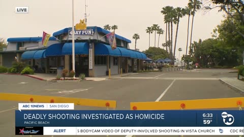 1 person killed in Pacific Beach shooting