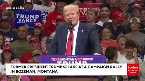 DRAMATIC MOMENT: Trump Stops Montana Speech To Ask If There's Doctor To Deal With Medical Emergency