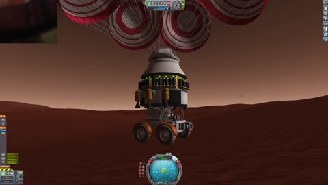 Landing a rover on duna