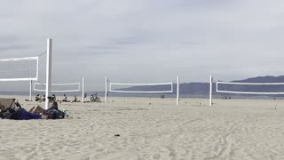 Playa de Santa Mónica, California