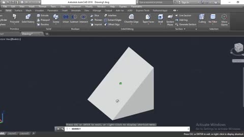 3D Object Tapper Face creation on AutoCAD by Masroor Khan For Beginners