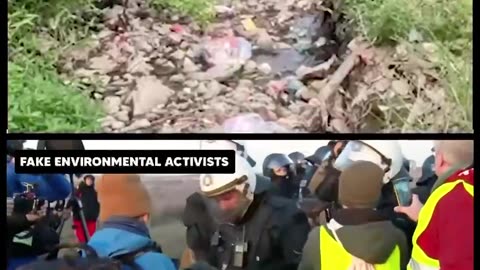 Real vs fake environmental activism.