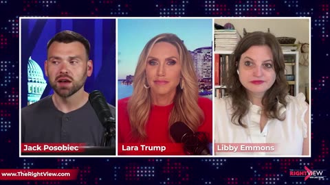 Jack Posobiec tells Lara Trump: "If we open a new front on this with Taiwan, or if a new front breaks open, now all of a sudden the United States is forced to face a two-front world war."