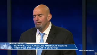 Fetterman: "If somebody sends me to send me to Washington, DC, I would support ... social security."