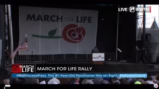 Jonathan Roumie (Jesus in The Chosen) speech at the March for Life 20-01-23