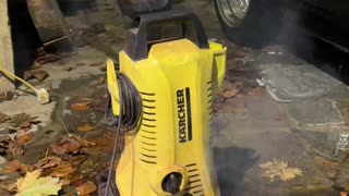 Pressure Washer Catches Fire During Use