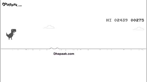 Dino T-Rex Making High Score - Play on Dhapaak.com