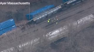 Massachusetts: Norfolk Southern Train Derailed- Reportedly Carrying Sealed Containers of Trash