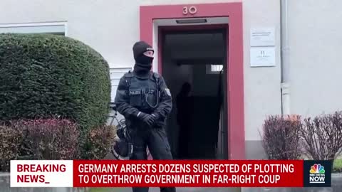 German Authorities Arrest Dozens Suspected Of Plotting To Overthrow Government