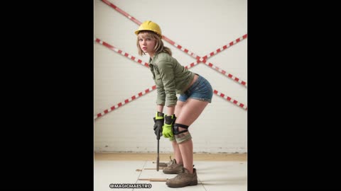 POSH - Taylor Swift as Construction Worker AI Generated