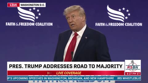 Donald Trump Full Speech Faith and Freedom Coalition: Road to Majority Conference - June 24, 2023