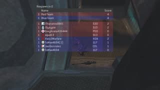 Halo 2 Classic - Team Snipers on Midship 4v4 Gameplay (25-9)