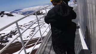 A walk aroud the dome if the Subaru telescope on Mauna Kea