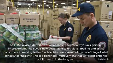 The FDA unveils a new definition of what’s ‘healthy’ Introduction