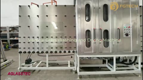 Vertical Glass Washing and Drying Machine Washer Cleaning and Drying Machine