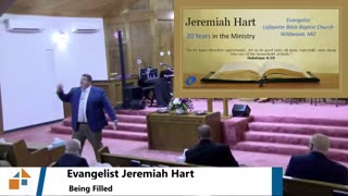 Evangelist Jeremiah Hart // Being Filled