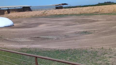 Huge Silo Silage Tubes! aka Silage sausage. #silage #milk #cheese #cows #dairy #agriculture