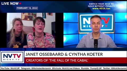 FALL OF THE CABAL/ Janet Ossebaard & Cyntha Koeter Interview With Nick Veniamin Show