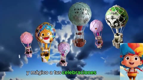 GLOBOS AEROSTÁTICOS Decoración magia y fantasía para celebraciones