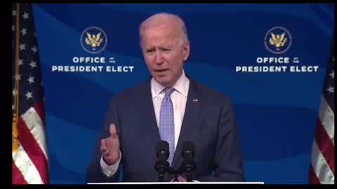 Biden* Finally" Spoke Up At Chaos at Capitol