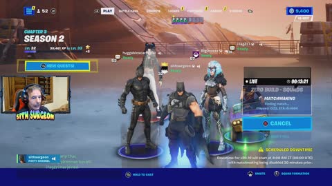 Sithsurgeon - Fortnite Live Stream. Fortnite with Viewers.