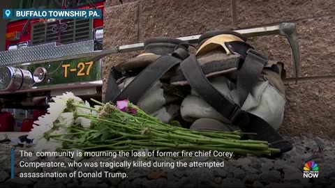 'A man of love': Colleagues honor Corey Comperatore, killed in Trump assassination attempt
