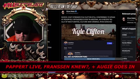 KILLSTREAM: PAPPERT LIVE, FRANSSEN KNEW?, + AUGIE GOES IN