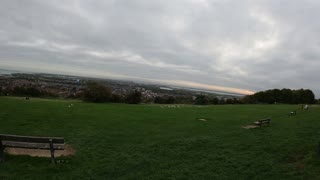 Timelapse overlooking Portsmouth 18th Oct 2022