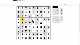 Sudoku 2023-07-15