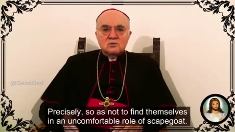 Arch Bishop Vigano on the RC Church's Apostasy - URGENT MESSAGE