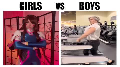 Girls cosplay vs Boys cosplay (Dr Livesey)