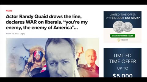 Randy Quaid - Liberals are our enemies