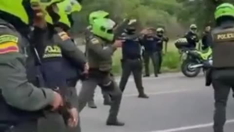 Video de la recuperación de carro de valores que fue robado en Valledupar