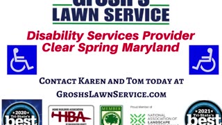 Disability Services Clear Spring Maryland Provider Lawn Mowing Service