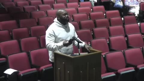 School board MUTES mic of Pastor after he read out loud a graphic book available to children