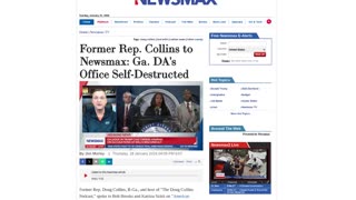 Rep. Doug Collins - DA Fani Willis in court to defend affair with lawyer